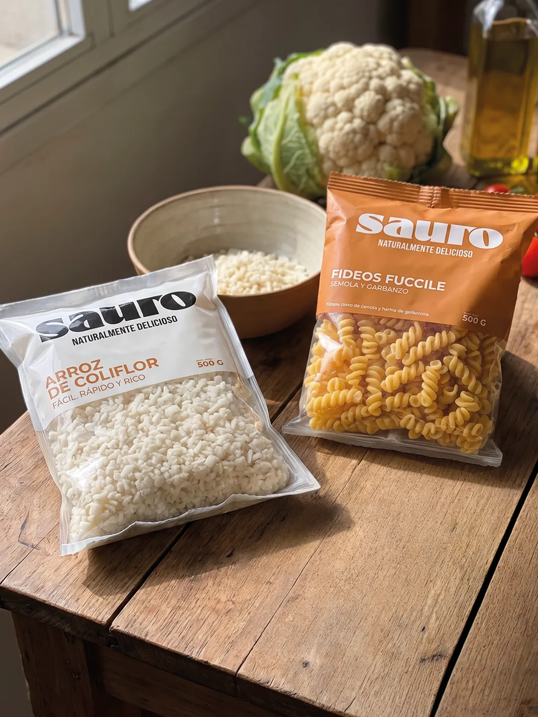 Sauro: packaging de alimentos