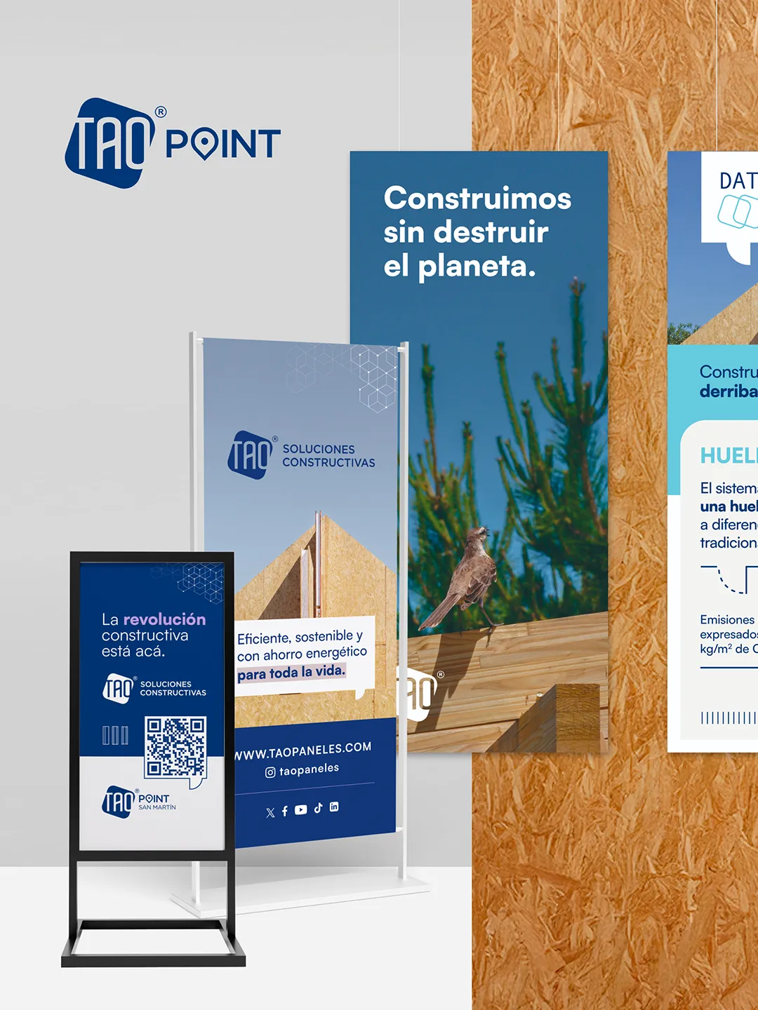 TAO Point: señalética y folletería