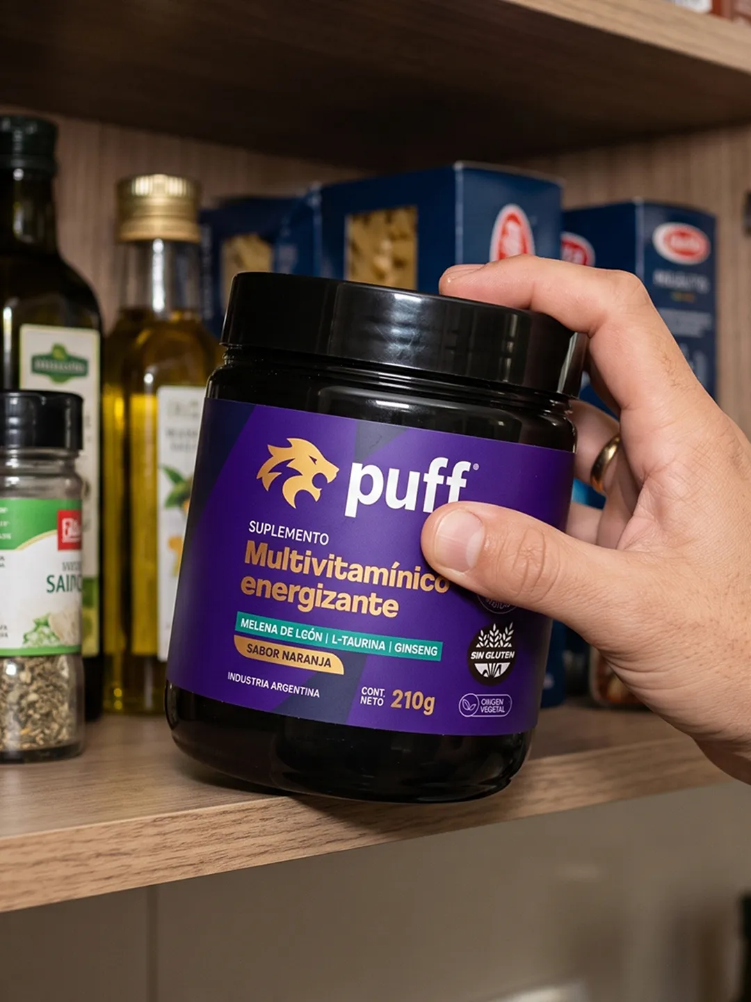 Puff: producto en góndola