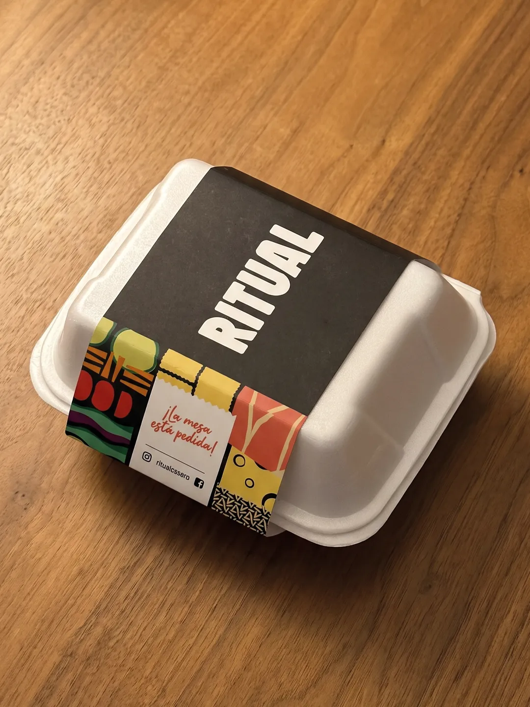 Ritual: packaging para delivery