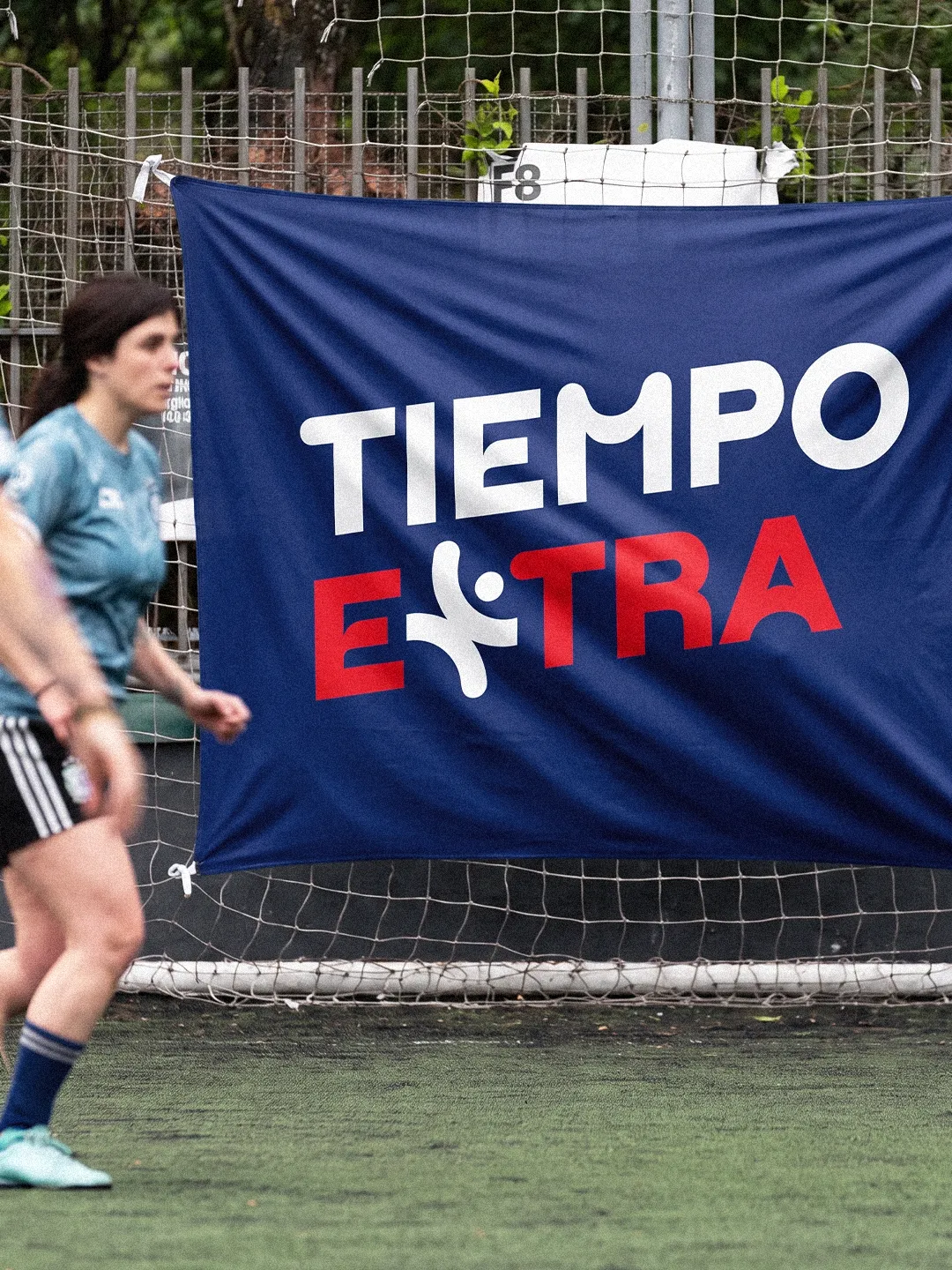 Tiempo Extra: banner en el arco