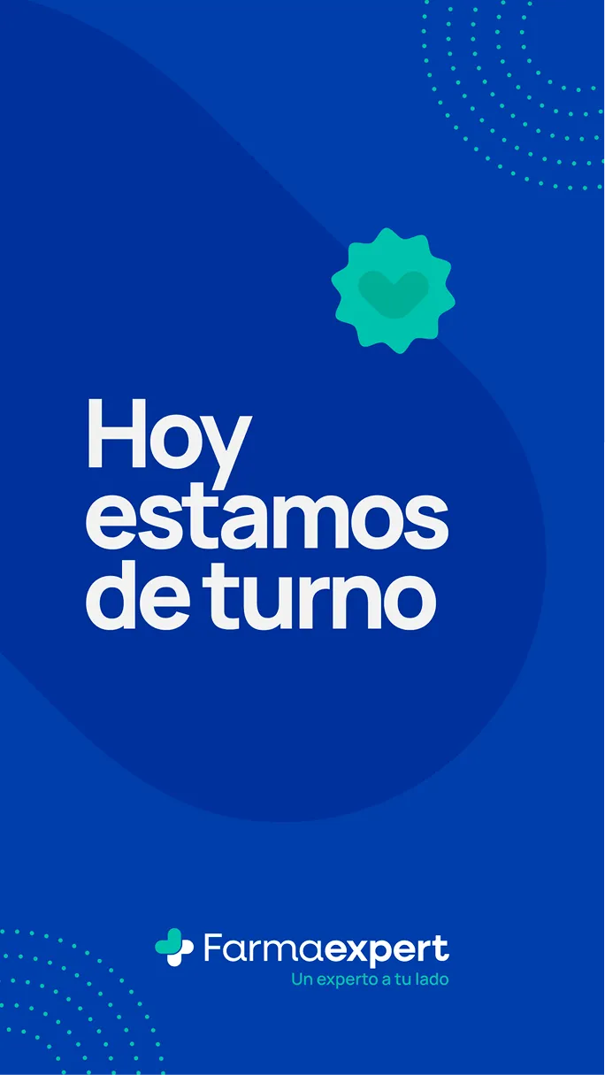 Pieza de feed de Farmaexpert: estamos de turno