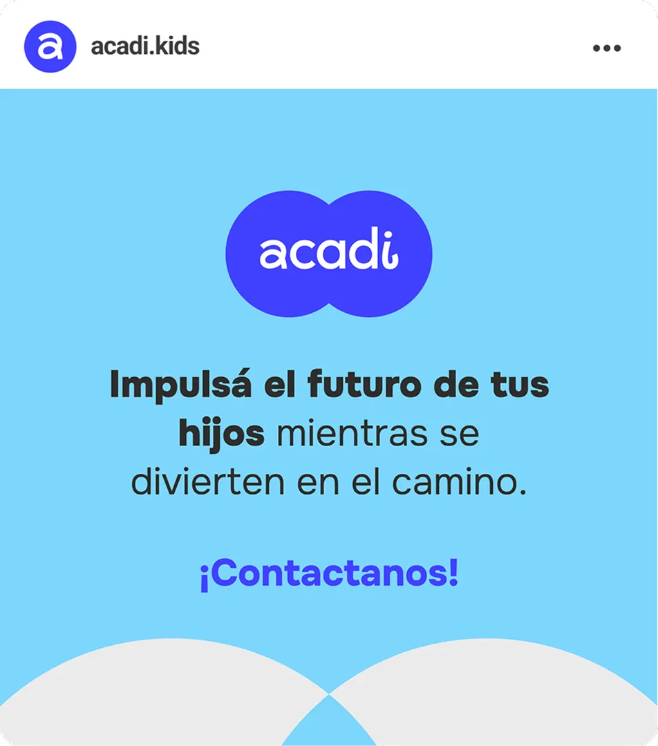 Pieza de feed de Acadi