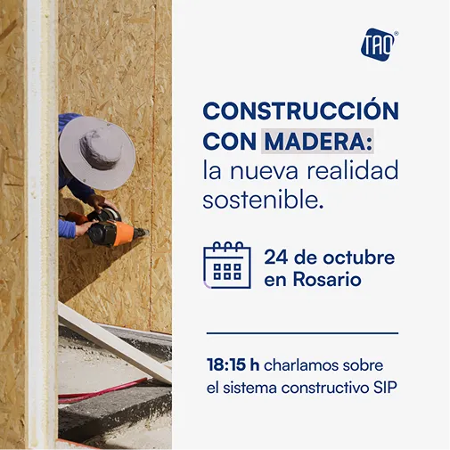 Posteo: construcción con madera