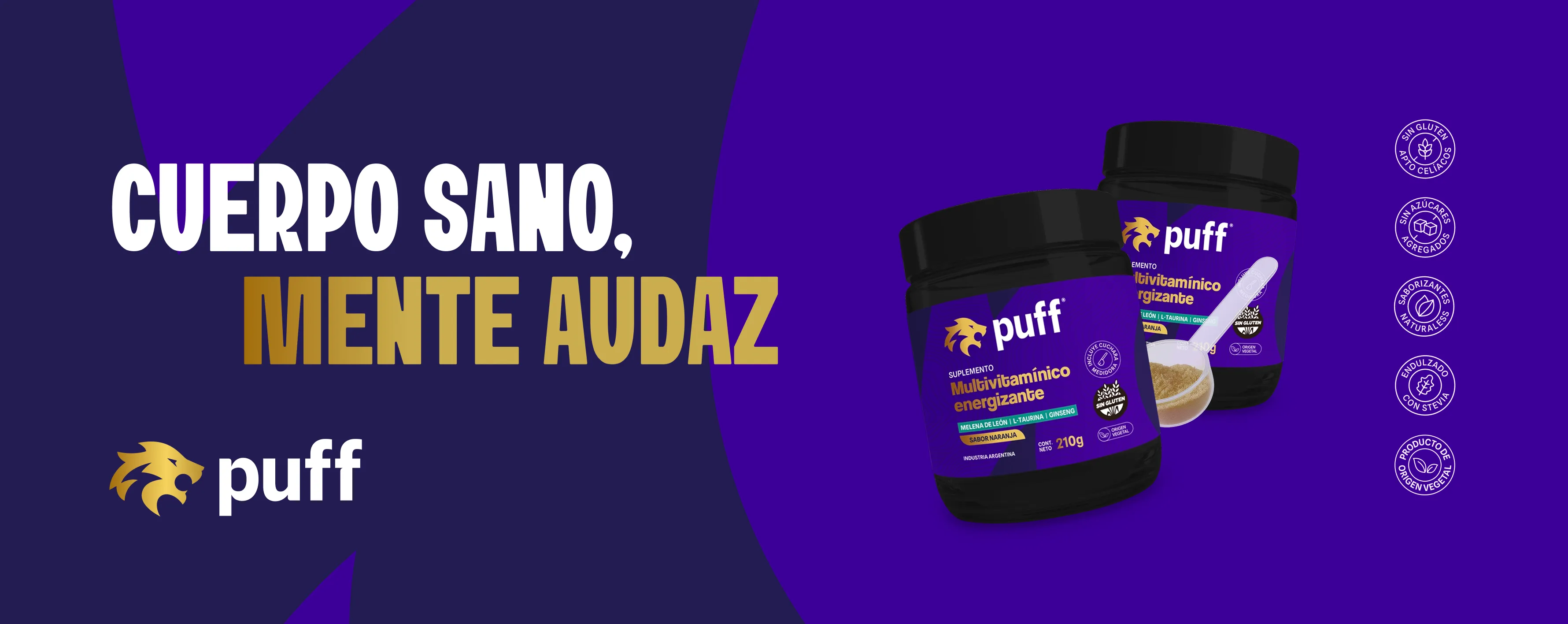 Cierre de marca Puff