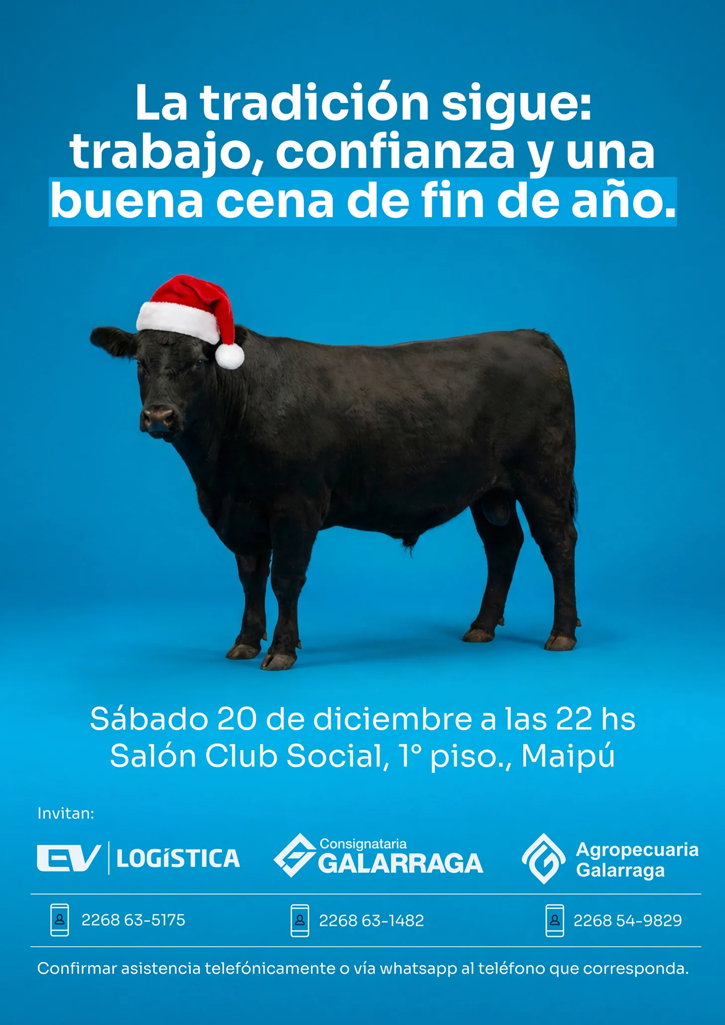 Invitación a un evento de la casa