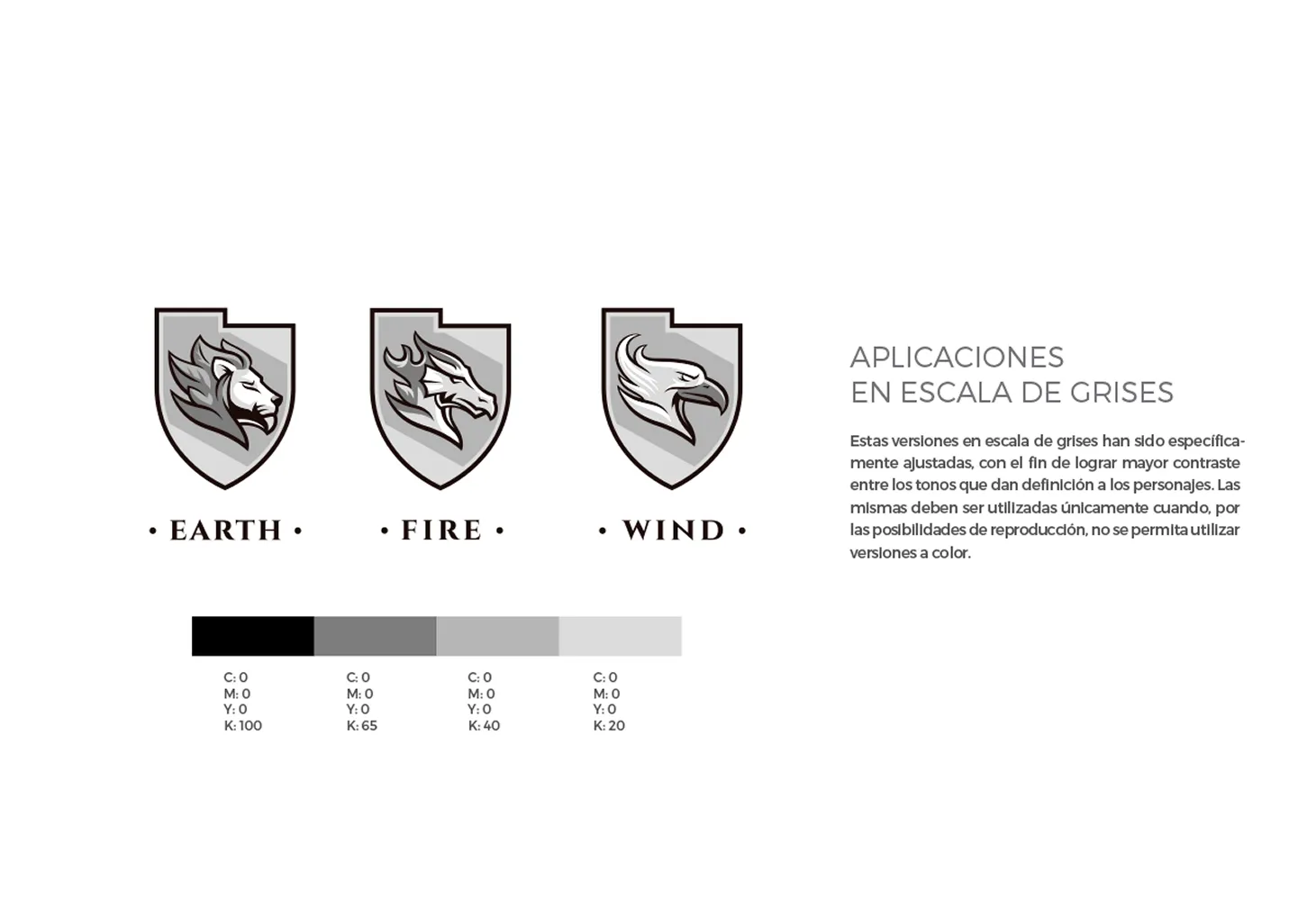 Más páginas del manual de marca de las houses