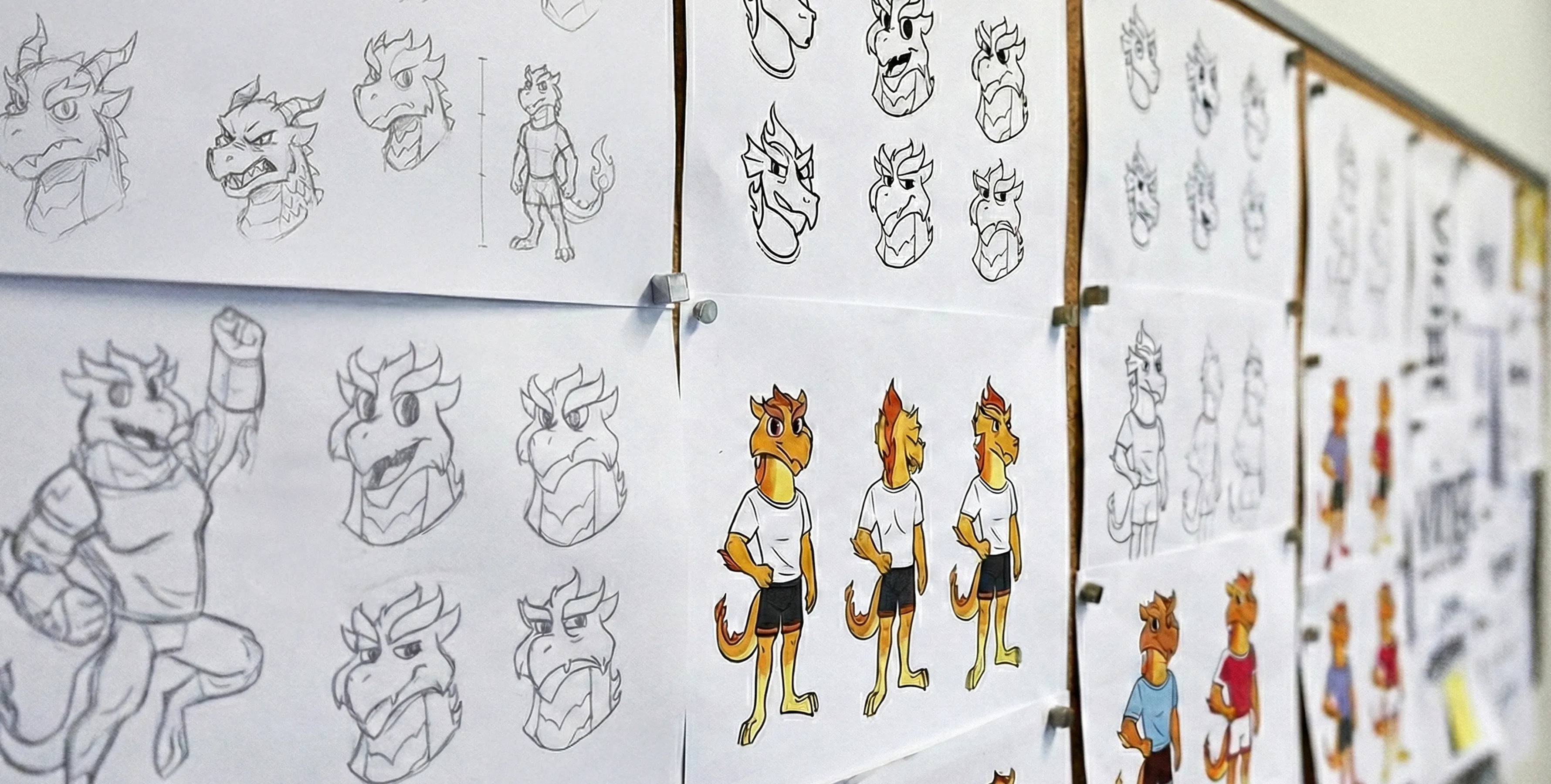 Proceso de diseño de las mascotas