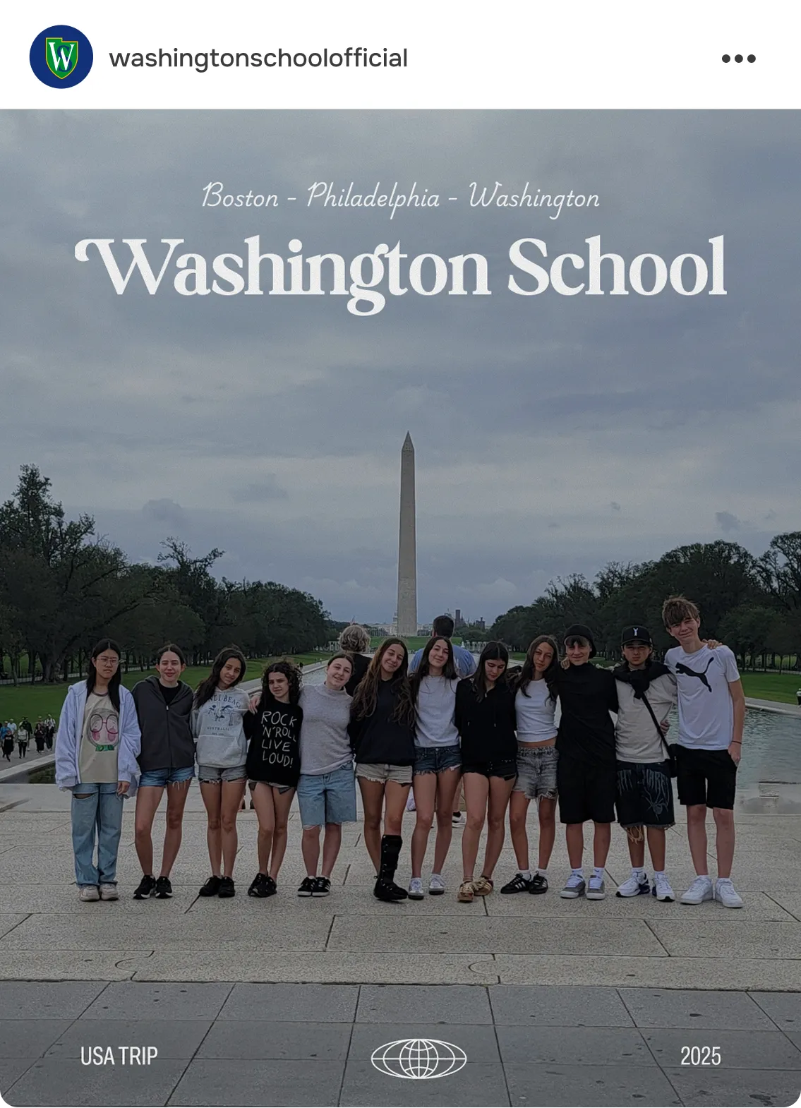 Posteo de Washington School