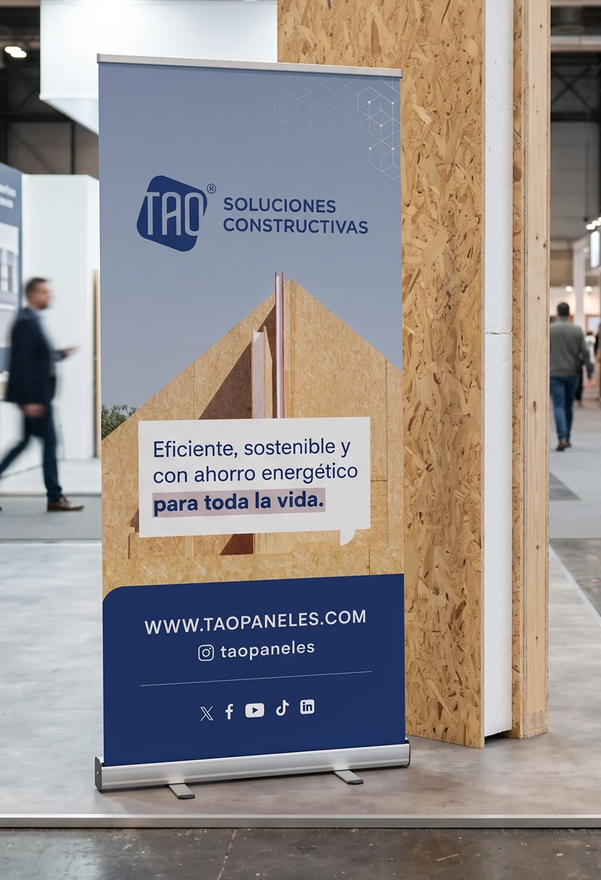Roll up de TAO en una feria