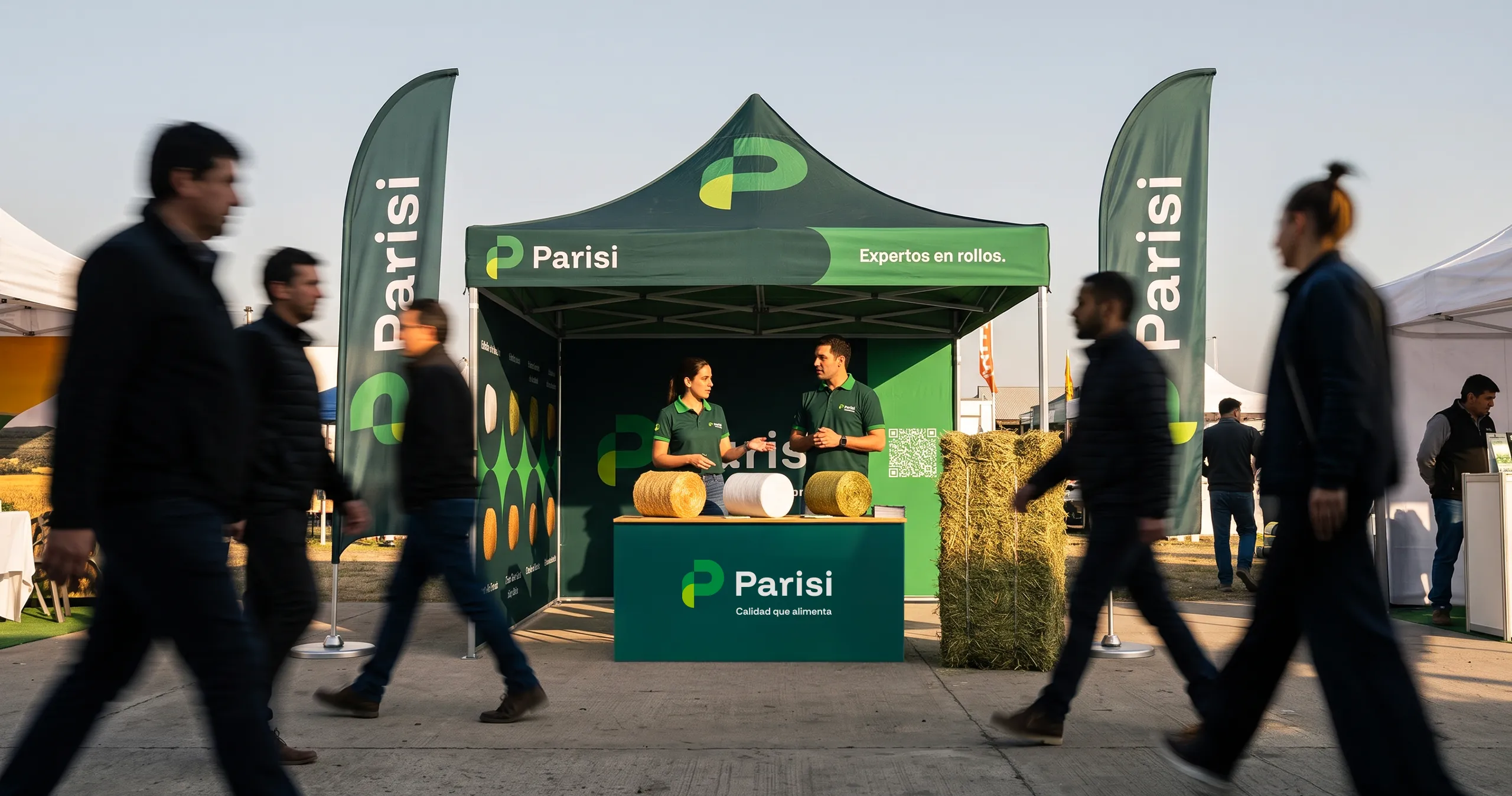 Stand de Parisi en la feria